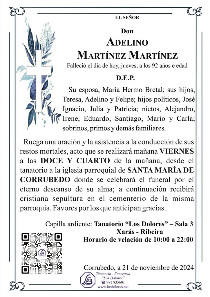 Foto secundaria ADELINO MARTÍNEZ MARTÍNEZ