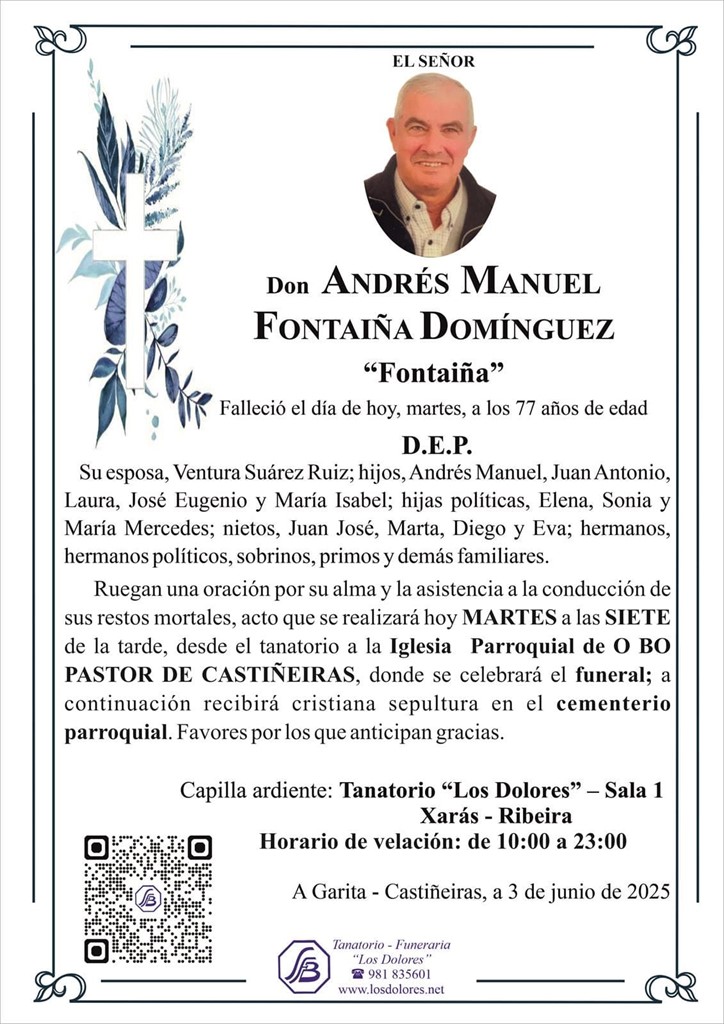 Foto principal ANDRÉS MANUEL FONTAIÑA DOMÍNGUEZ