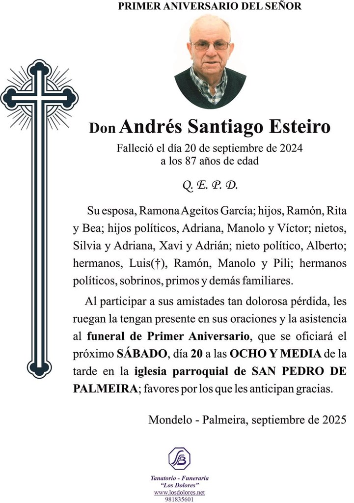 ANDRÉS SANTIAGO ESTEIRO