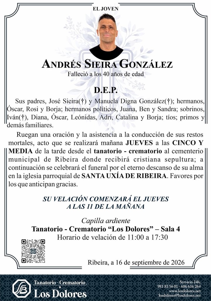 ANDRÉS SIEIRA GONZÁLEZ