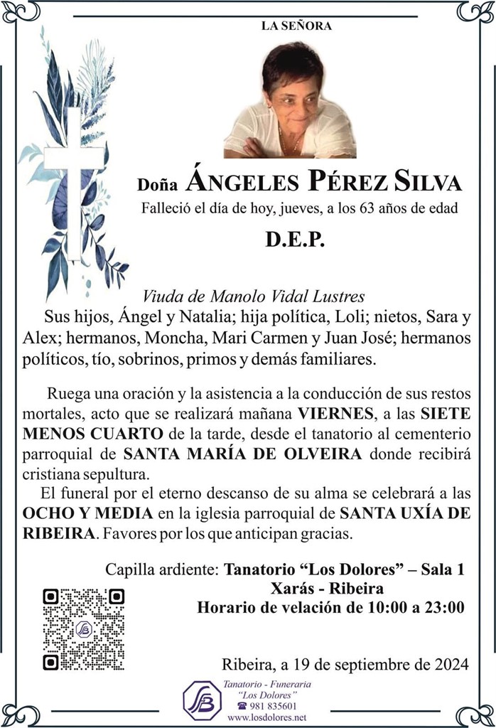 Foto principal ÁNGELES PÉREZ SILVA