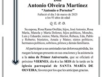 ANTONIO OLVEIRA MARTÍNEZ