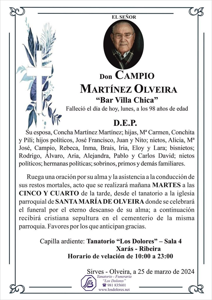 CAMPIO MARTÍNEZ OLVEIRA