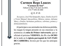 CARMEN REGO LUACES