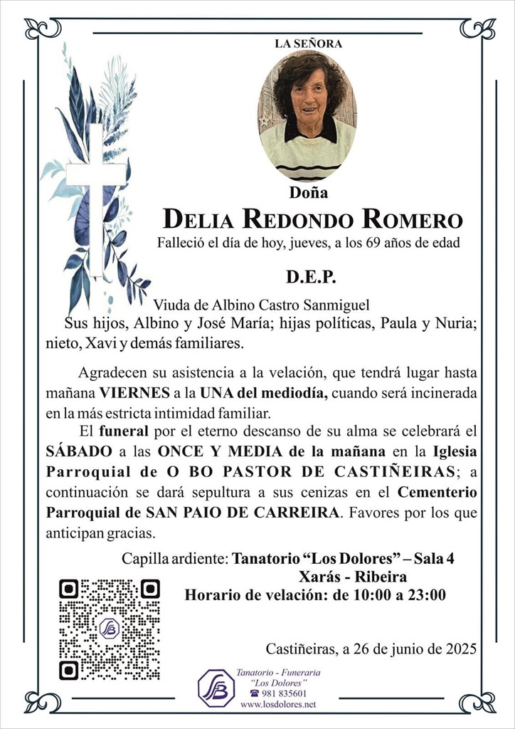 Foto principal DELIA REDONDO ROMERO