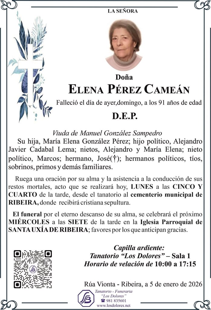 ELENA PÉREZ CAMEÁN