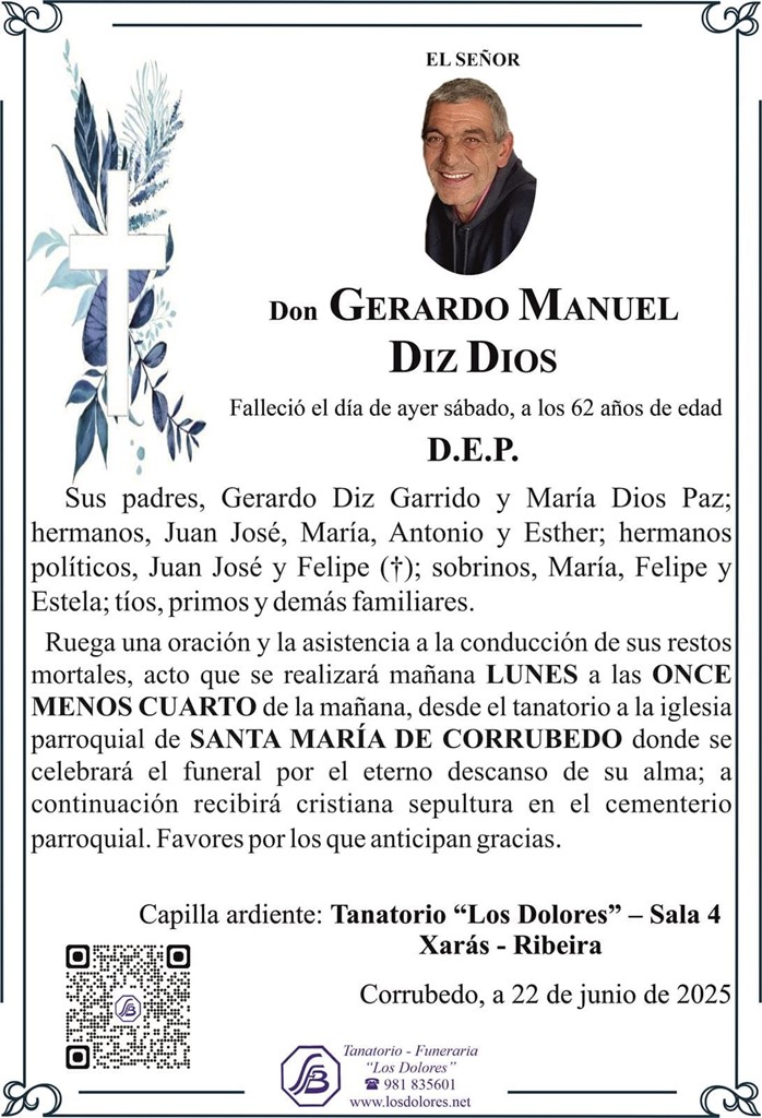Foto principal GERARDO MANUEL DIZ DIOS