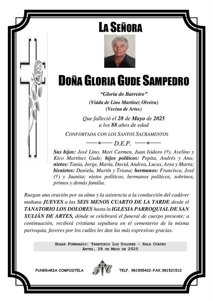 Foto principal GLORIA GUDE SAMPEDRO