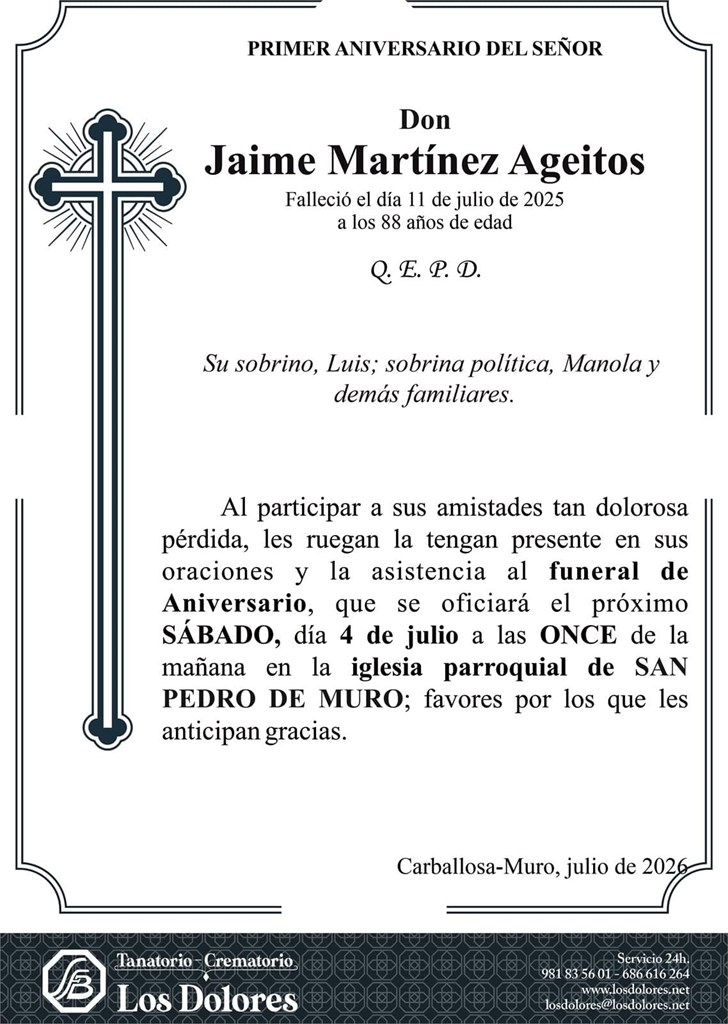 JAIME MARTÍNEZ AGEITOS