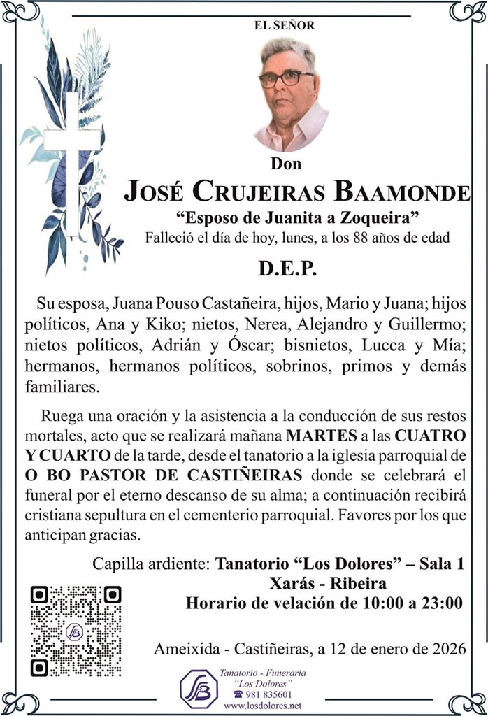 JOSÉ CRUJEIRAS BAAMONDE