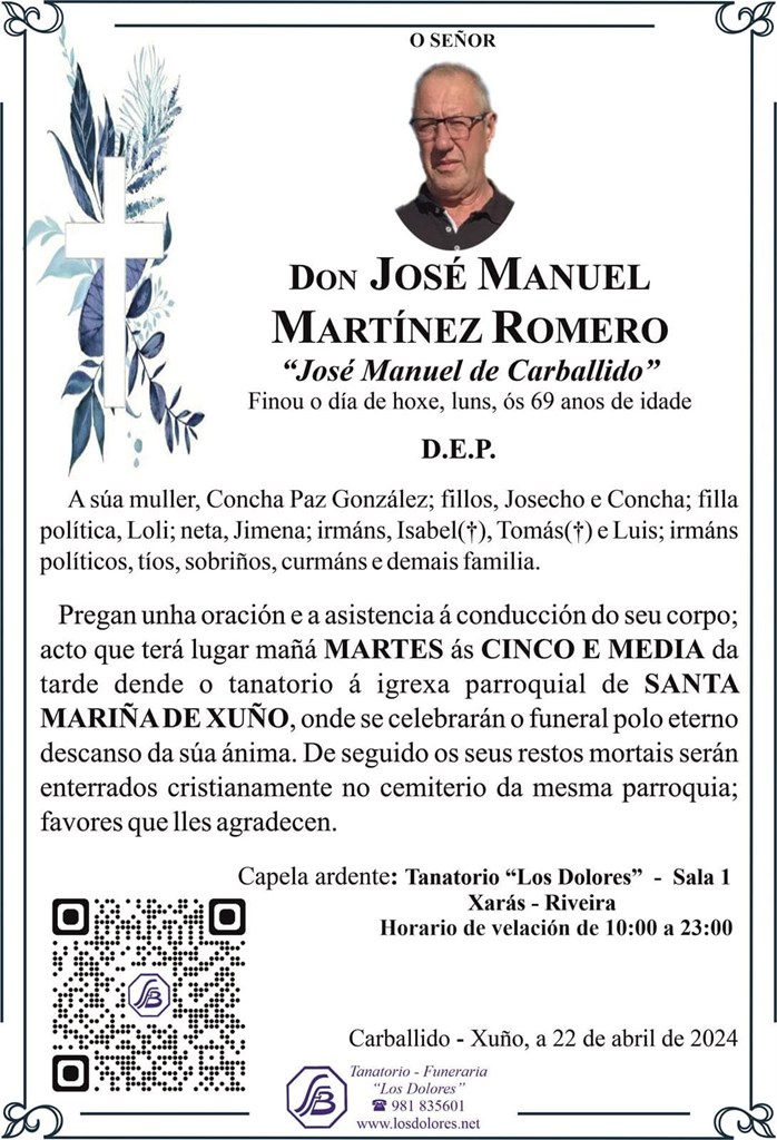 JOSÉ MANUEL MARTÍNEZ ROMERO