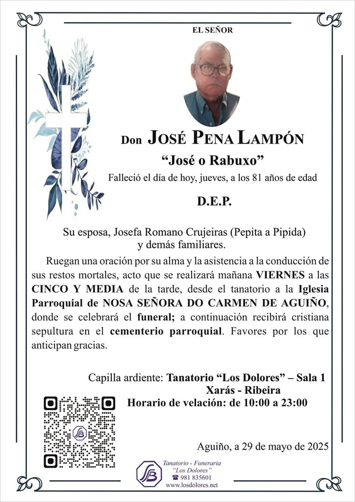 Foto principal JOSÉ PENA LAMPÓN