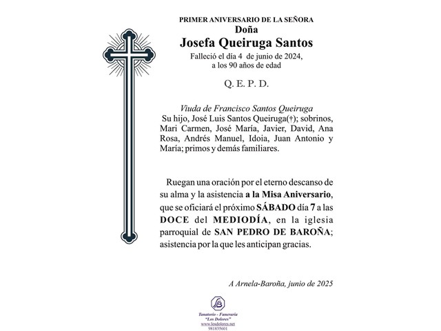 JOSEFA QUEIRUGA SANTOS