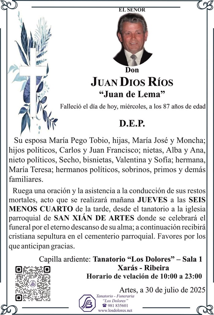 Foto principal JUAN DIOS RÍOS