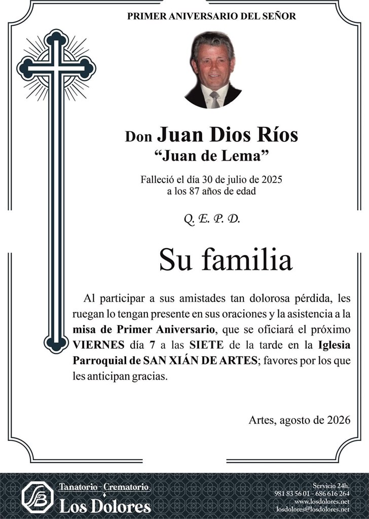 JUAN DIOS RÍOS