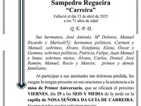 JUAN FRANCISCO SAMPEDRO REGUEIRA