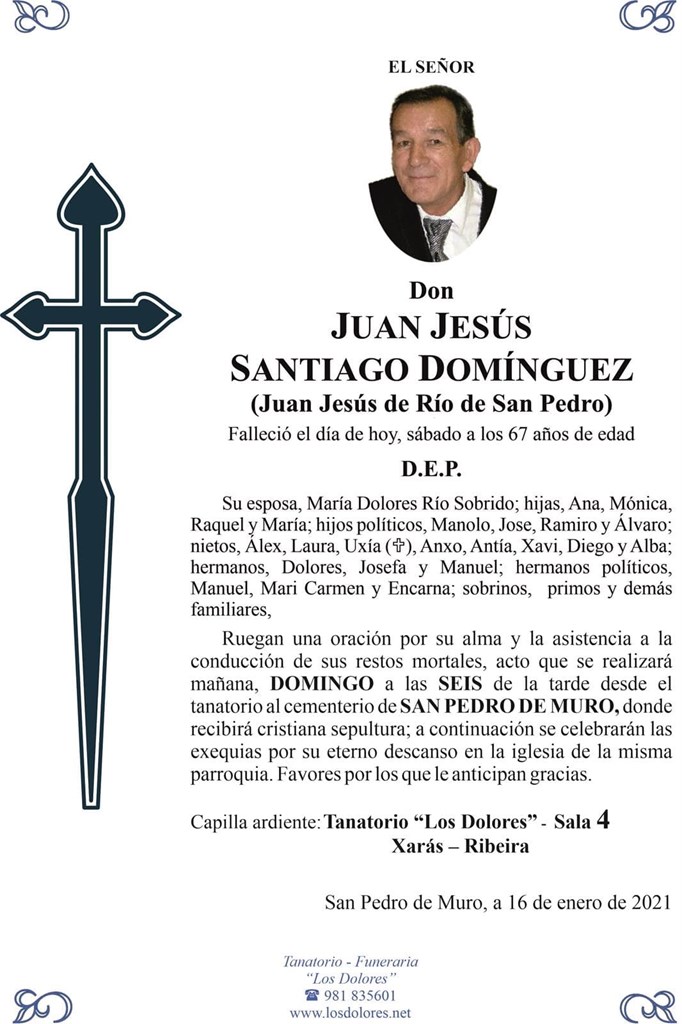 Foto principal JUAN JESÚS SANTIAGO DOMÍNGUEZ