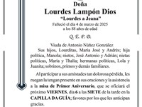 LOURDES LAMPÓN DIOS