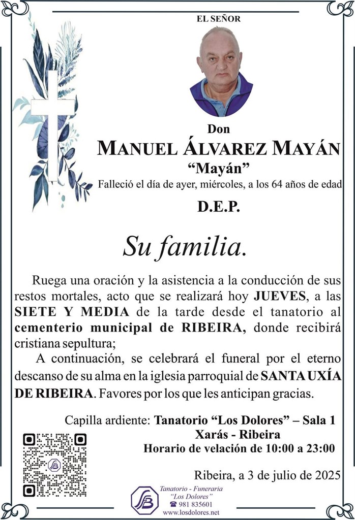 Foto principal MANUEL ÁLVAREZ MAYÁN