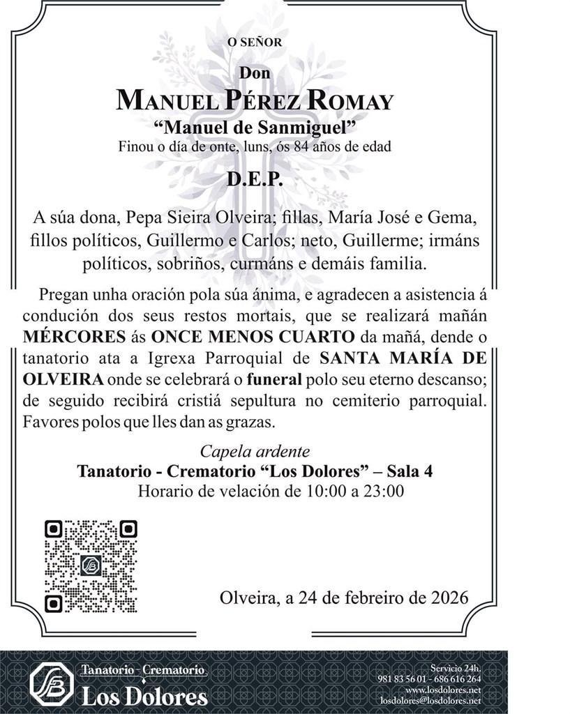 Foto 1 MANUEL PÉREZ ROMAY