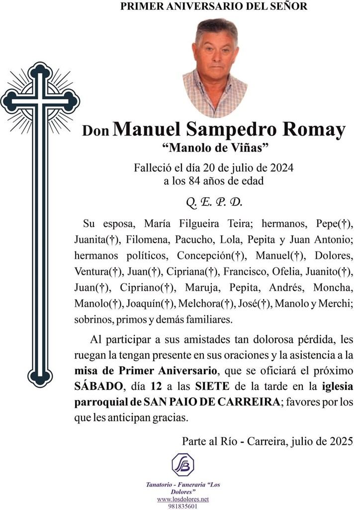 MANUEL SAMPEDRO ROMAY