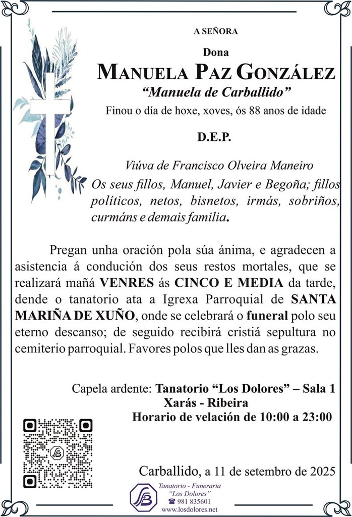 Foto principal MANUELA PAZ GONZÁLEZ