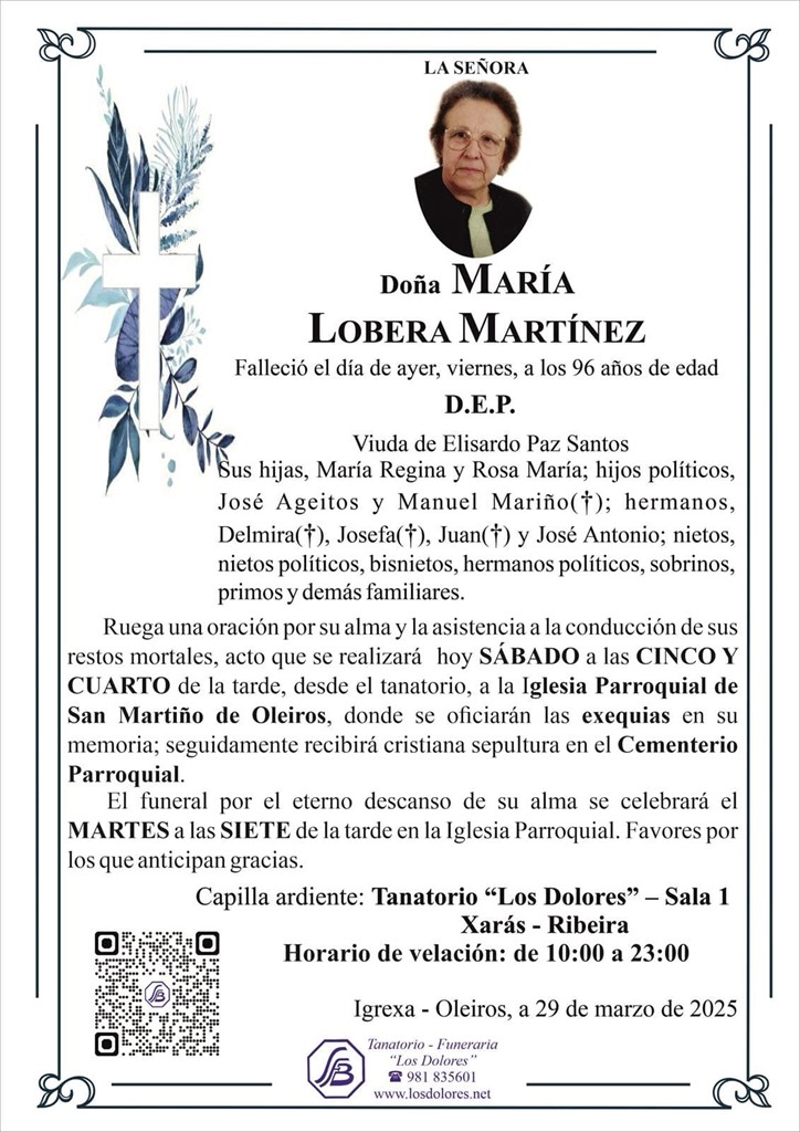 Foto principal MARÍA LOBERA MARTÍNEZ