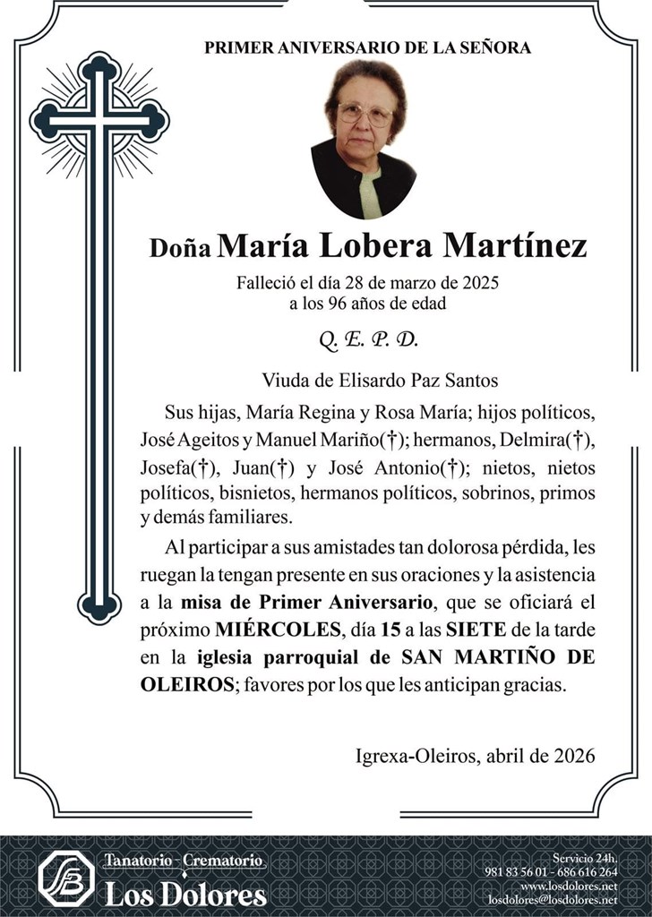 MARÍA LOBERA MARTÍNEZ 