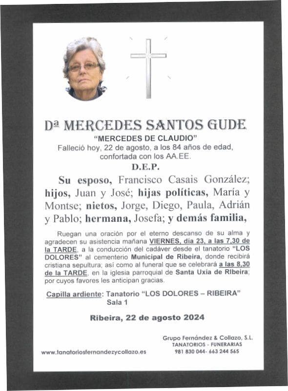 Foto principal MERCEDES SANTOS GUDE