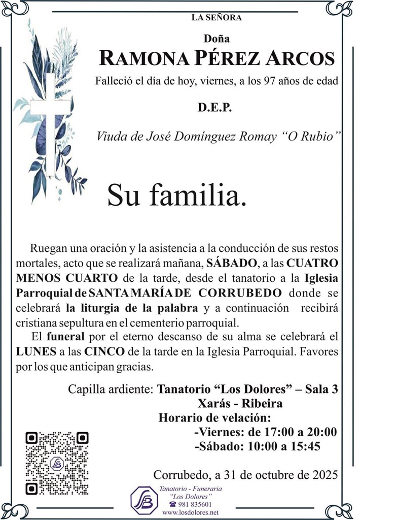 Foto principal RAMONA PÉREZ ARCOS