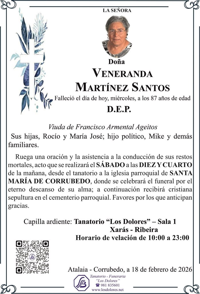 Foto 1 VENERANDA MARTÍNEZ SANTOS